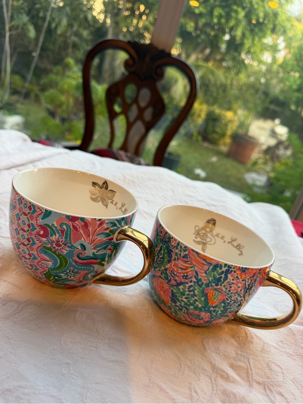 Two Lilly Pulitzer Mugs